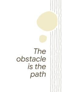 zen quote print